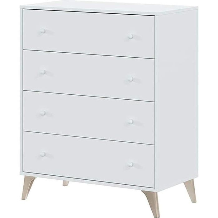 Commode Sweet 4 tiroirs Style scandinave