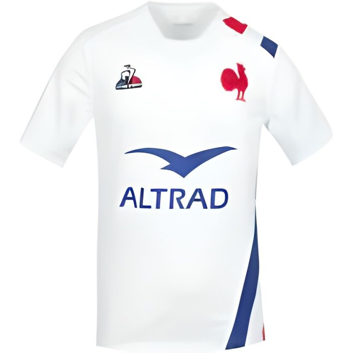 Maillot XV de France Homme - Blanc – 2021/2022 – Coq Sportif
