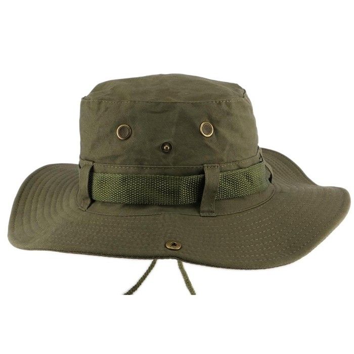 Chapeau Bob safari Vert Azzy - Vert - Taille unique