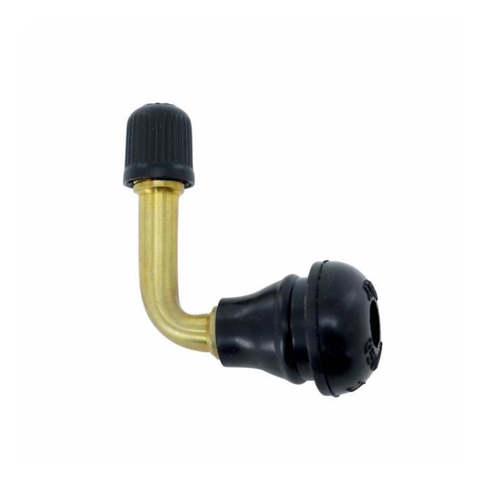 Valve de pneu tubeless coudee scooter (vendu a l'unite)