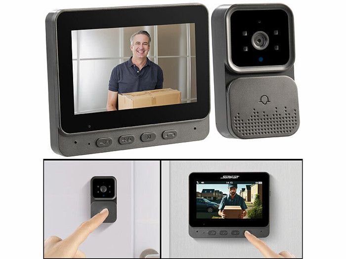 Visiophone Sans Fil VSA 450 Avec cran IPS Coloris Noir Cdiscount visiophone-sans-fil-vsa-450-avec-cran-ips-coloris-noir-cdiscount