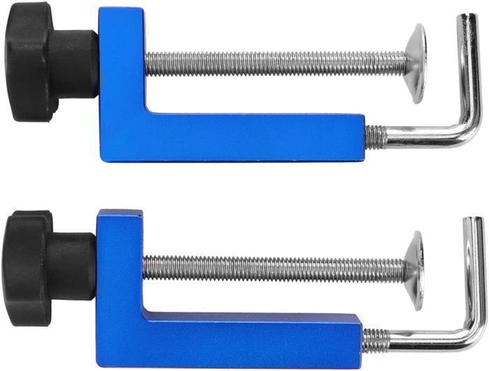 Lot 4 Serre-Joints En C Acier Inox 304 – 2x 30mm + 2x 65mm, Pince C Robuste Pour Bois, Soudure, Auto, Ouverture 0-58mm