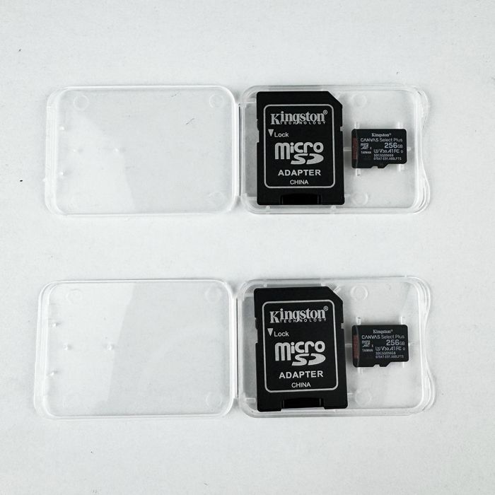 Kingston Technology 2Pièces Kingston Canvas Select Plus Sdcs2 256Go Micro Sd Class 10 A1 100Mo-S+ Adaptateur Sans Lemballage (Occasion -Très Bon État