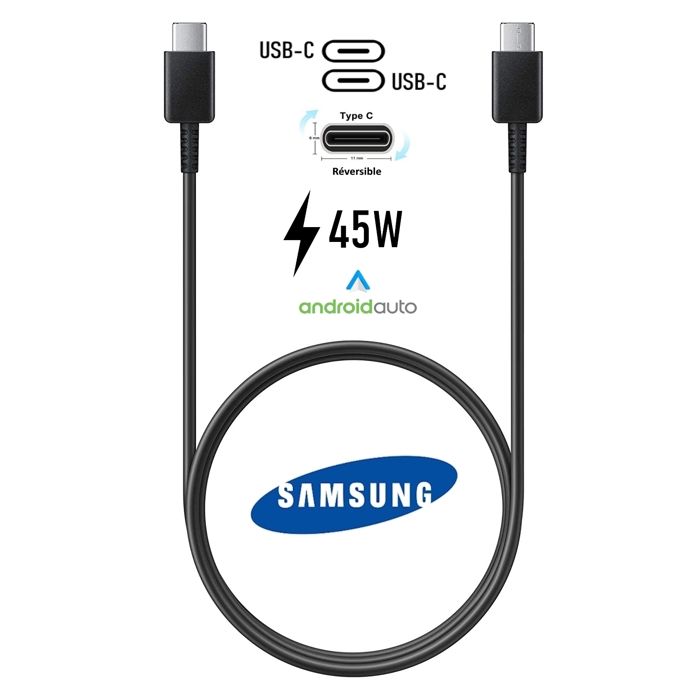 Câble Charge Rapide pour HMD Pulse Pro USB C Android Auto™ - vue 2