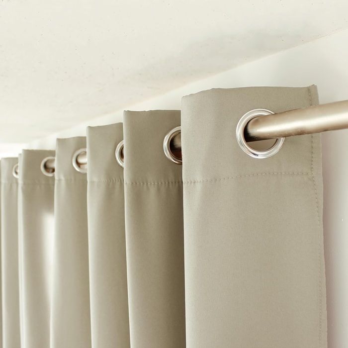 1 Rideau Thermique 135 x 180 cm Glacier Beige