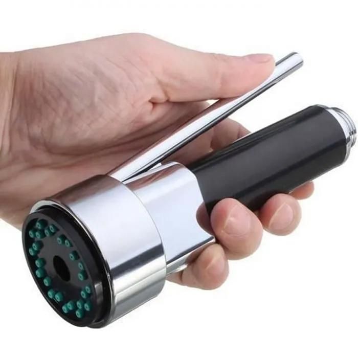 Douchette extractible haute pression pour évier de cuisine - Argent - G 1/2 - Accessoire de rechange pour robinet de cuisine Douchette extractible haute pression pour évier de cuisine - Argent - G 1/2 - Accessoire de rechange pour robinet de cuisine