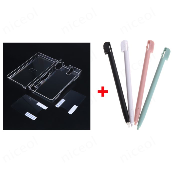 Coque PC rigide et transparente pour Nintendo DS Lite,coque anti ...