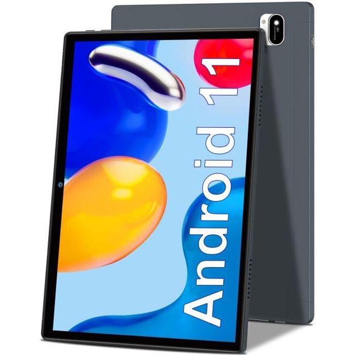 Tablette Android 11 – 101 – 64Go – 4Go RAM – Quad Core – WIFI – Bluetooth4.3 – Gris