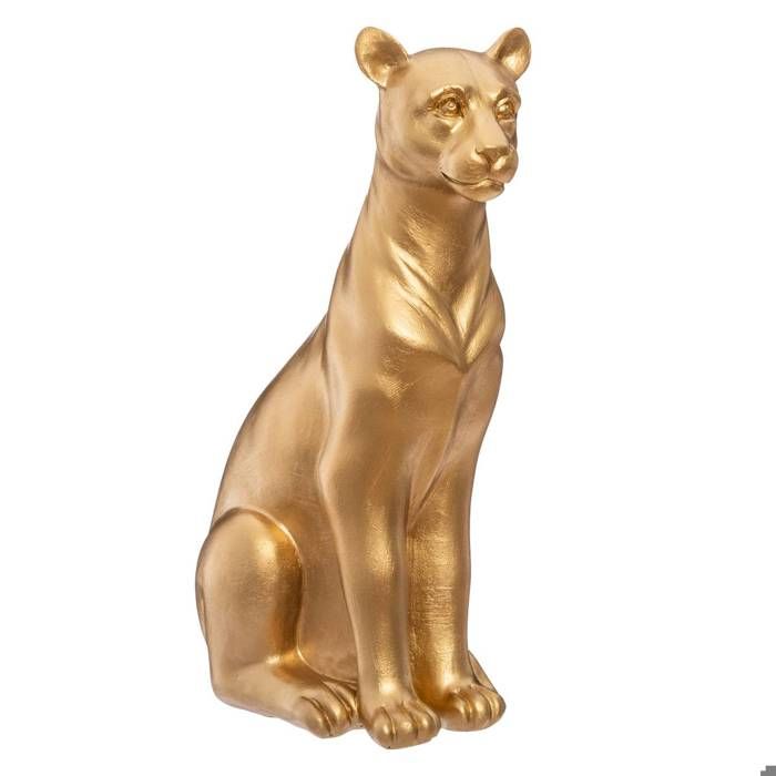 Panthère Palma H.23cm résine - Atmosphera Créateur dintérieur