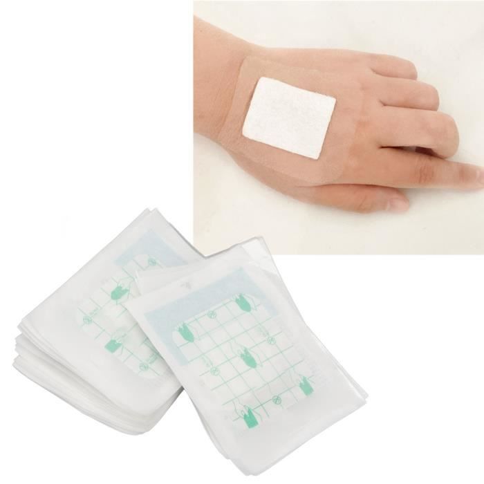 Pansement Transparent Imperméable 6x7 Cm – Stérile, Respirant – Lot De 25 – Protection Longue Durée Des Plaies