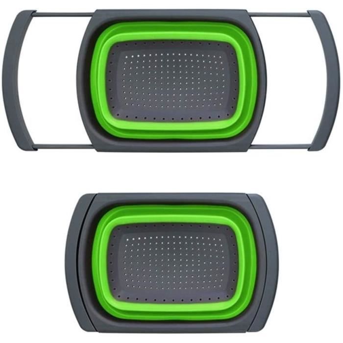 Panier Passoire En Acier Inoxydable Pour Cuiseur à Pâtes - Polyvalent, Robuste, Poche Profonde Perforée, 18 Cm De Hauteur