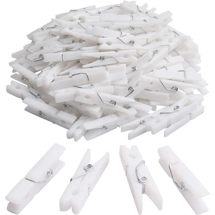 24 pinces à linge plastique - Fabrication française - ON RANGE TOUT