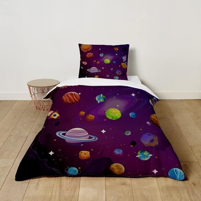 Acheter Housse De Literie Football Housse De Couette Football Ensemble De Lit 3D Maison Parure De Lit Enfants Adolescent Garçon Fille Doux Housse De Couette Ensemble