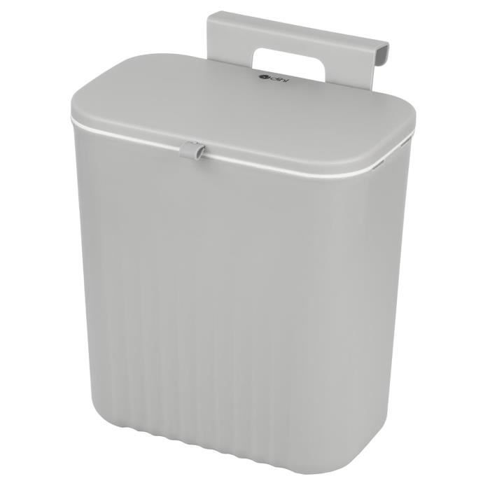 Composteur Cuisine Nizirioo Poubelle À Compost, , Poubelle Bio Avec Couvercle, Poubelle Cuisine 6 Seau Avec Couvercle