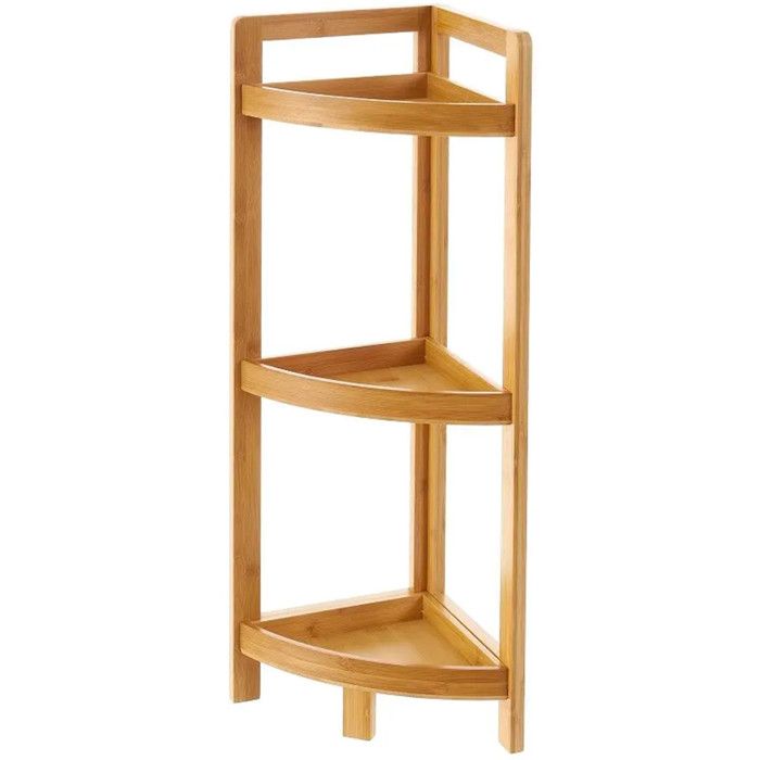 tag re D angle Pour WC Ou Salle De Bain En Bambou 23x23x77cm tag re D angle Pour WC Ou Salle De Bain En Bambou 23x23x77cm