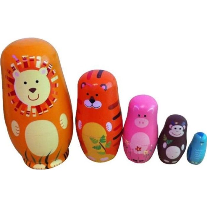 Matrioska animales outlet