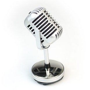 Microphone PC Style Retro - Cdiscount TV Son Photo