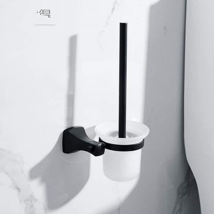 Étagère En Verre Pour Salle De Bain Espace WC En Aluminium