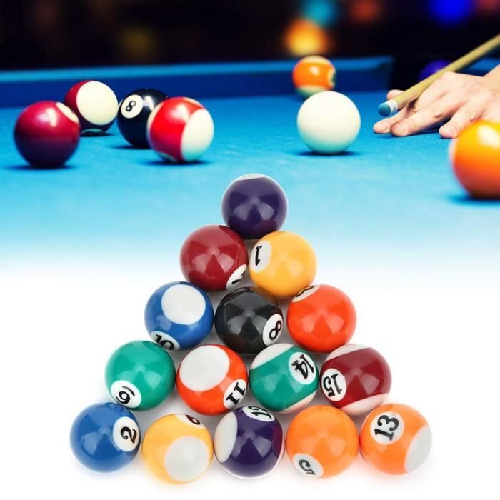 Triangle De Billard Mini En Plastique | Support Pour Boules De 25 Mm | Organiseur Compact Pour Table De Billard Maison - 3