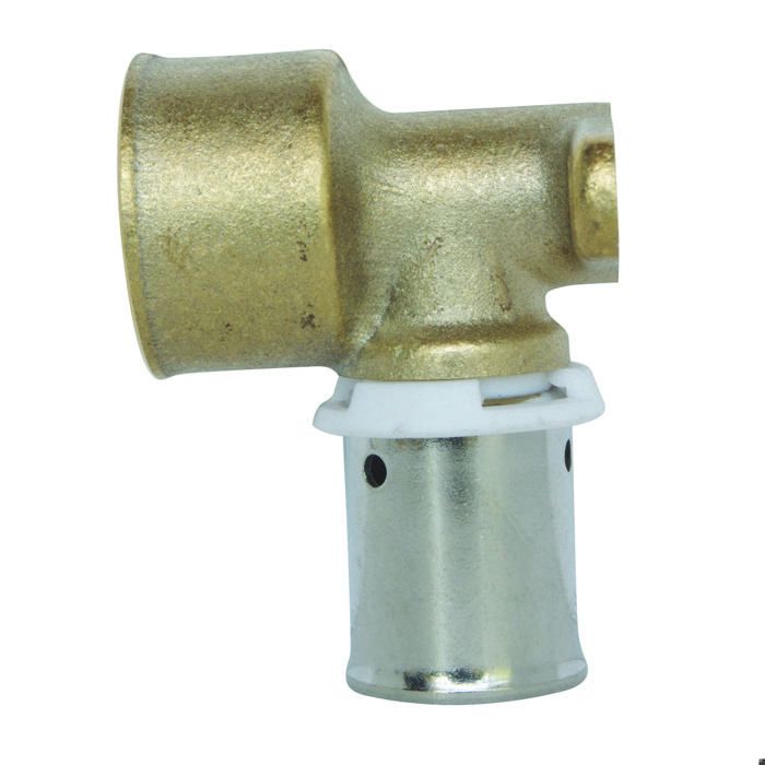 Raccordo Ottone Per Tubo PE D25 - F20/27 Con Bloccaggio Esterno - Marca Somatherm