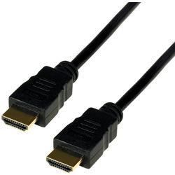 Câble HDMI - MCL - 1080P - haute vitesse 3D avec Ethernet mâle / mâle - 1m
