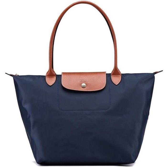 Sac a main longchamp bleu sale