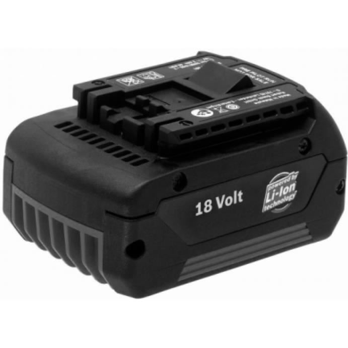 BATTERIE 18V 3Ah Li Ion compatible BOSCH 2607336236 - vue 2