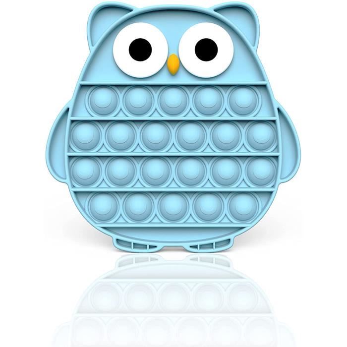 Porte-clés Anti-stress Adulte Jouets Sensoriels Anti-stress OBEST - Lot De 4 Fidget Toys En Silicone - Pour Adultes Et Enfants, TDAH, Autisme