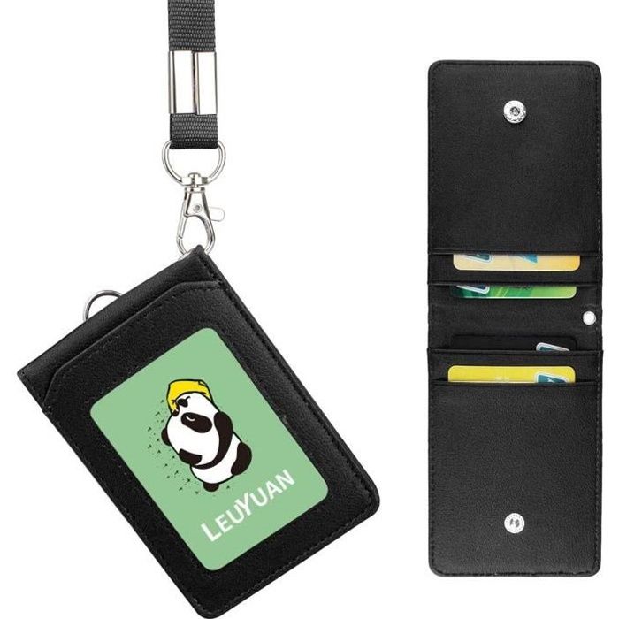 Porte-badge Horizontal Kpop Jisung - Transparent, Imperméable, Avec Cordon Amovible, Pour Cartes D'identité, Bureau, école