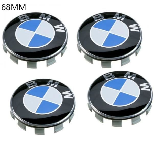 Autocollant BMW Original Pour Jantes - 64,5 Mm - Cache Moyeu Authentique