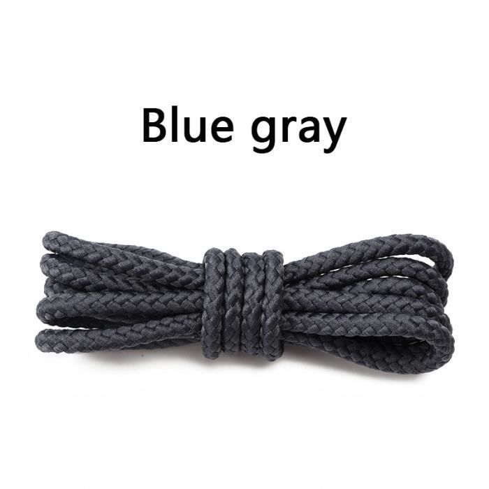 Valeur Bleu gris Taille 100cm Lacets ronds audacieux Qualit