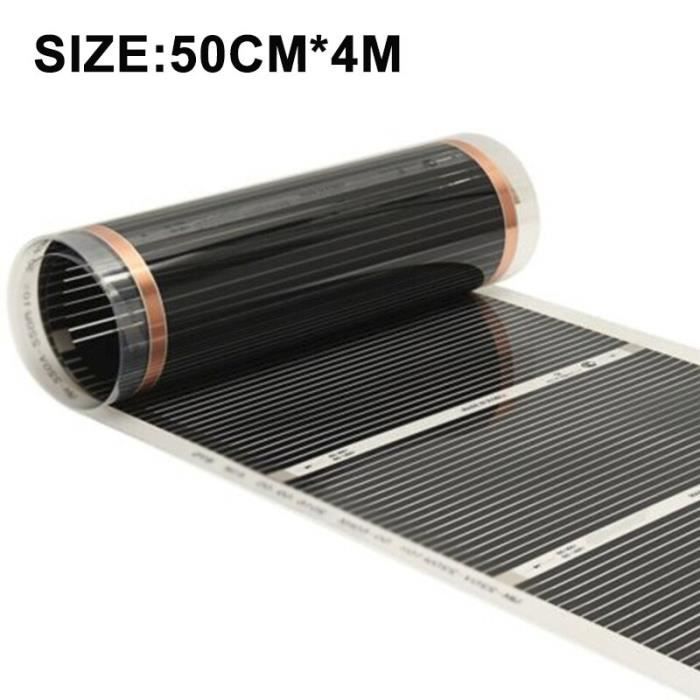 Film Chauffant Infrarouge Mi-Heat 48V 584W/m² – Chauffage Mural/plafond – Neuf