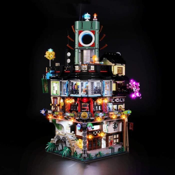 BRIKSMAX Kit de LED pour Lego Ninjago City, Compatible avec la Maquette Lego  70620, La Maquette de Construction n'est Pas Incluse - Cdiscount Jeux -  Jouets