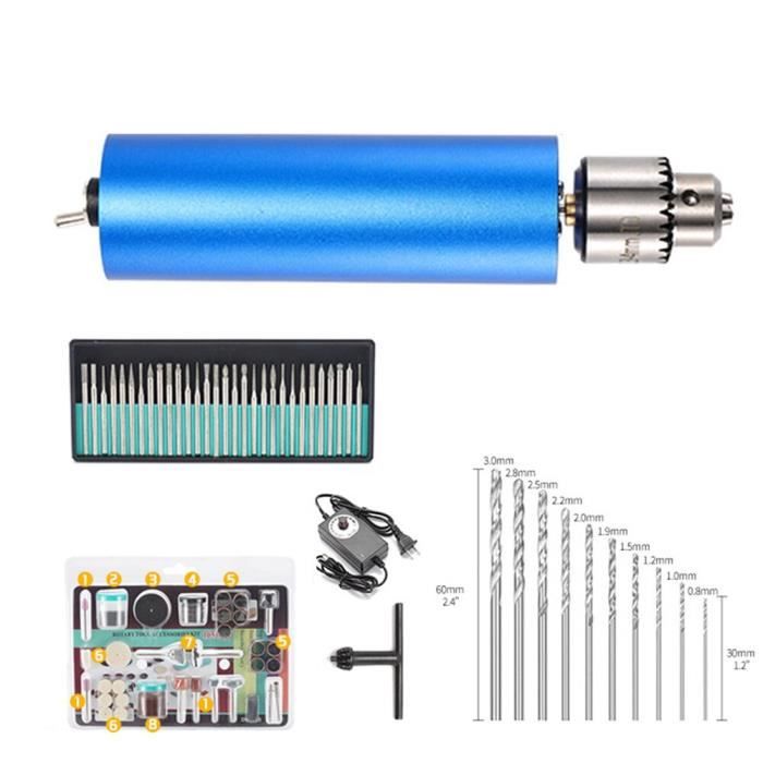 1 jeu - Mini perceuse électrique portative, outils de bijouterie, Mini ...