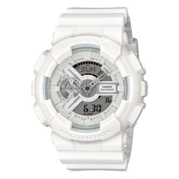 Montre Casio G Shock Blanche Oversize pour Homme GA 110BC 7AER GA