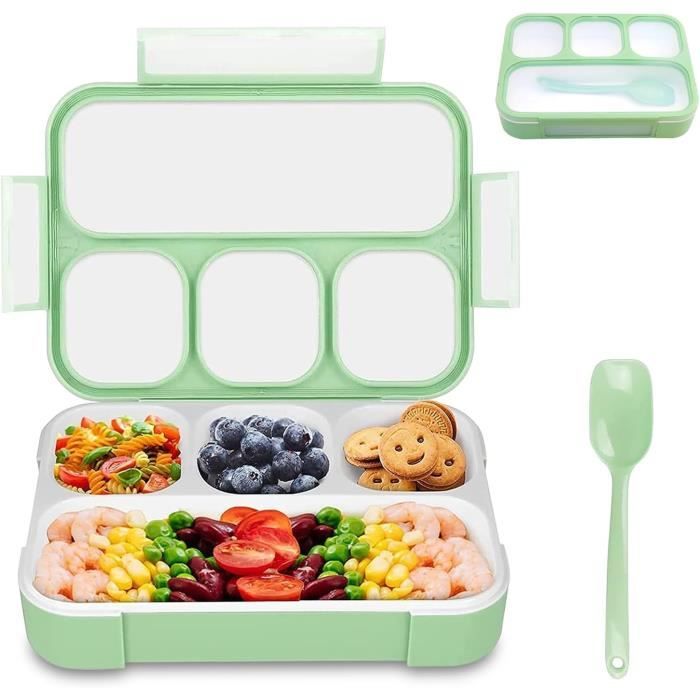 Boîte à Lunch Frozen Elsa Et Anna – Rectangulaire 18x13x5 Cm, 1 Compartiment, Pour L'école