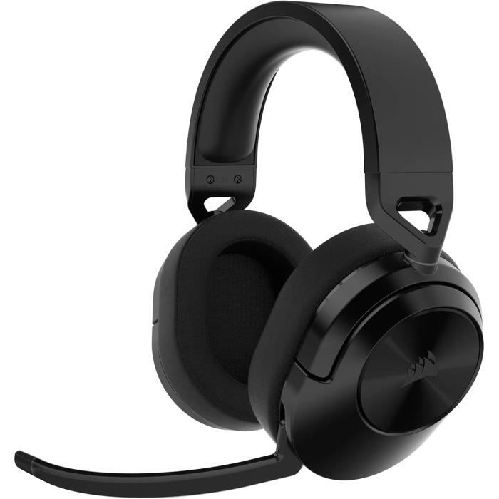 Corsair HS55 Wireless Core - Microphone Omnidirectionnel - 50 mm - Portée 15 m Noir