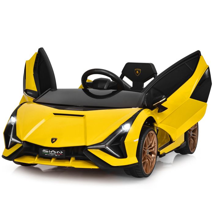 Voiture De Sport &Eacute;lectrique 12v Pour Enfants 3-8ans, 2 Portes Papillons