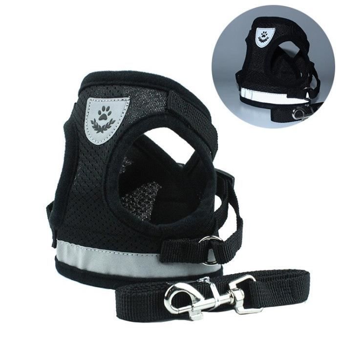 Harnais Pour Chien Réglable Et Réfléchissant - Taille XXL (tour De Poitrine 84-108 Cm) - Anti-traction, Confortable Et Respirant