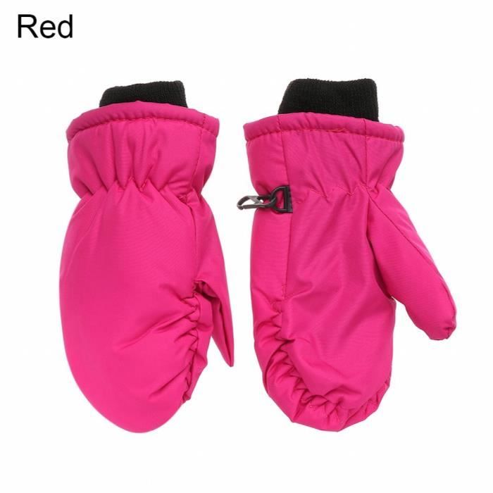 Mitaines De Ski Enfant Durio - Chaudes, Imperméables - Taille 1-7 Ans