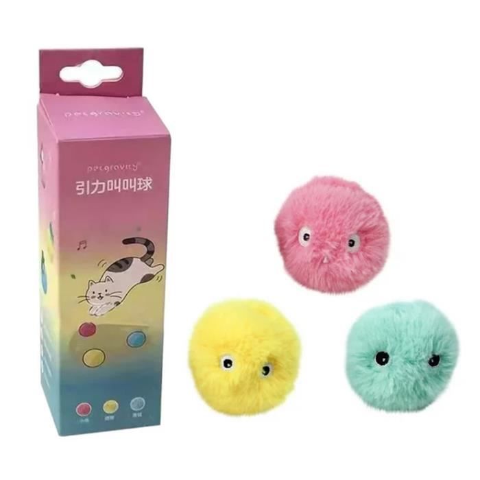 Meilleurs prix pour Jouet de Chat en Peluche - DAMILY - 2 Pcs - Rose - Intérieur - Jouet pour Chat