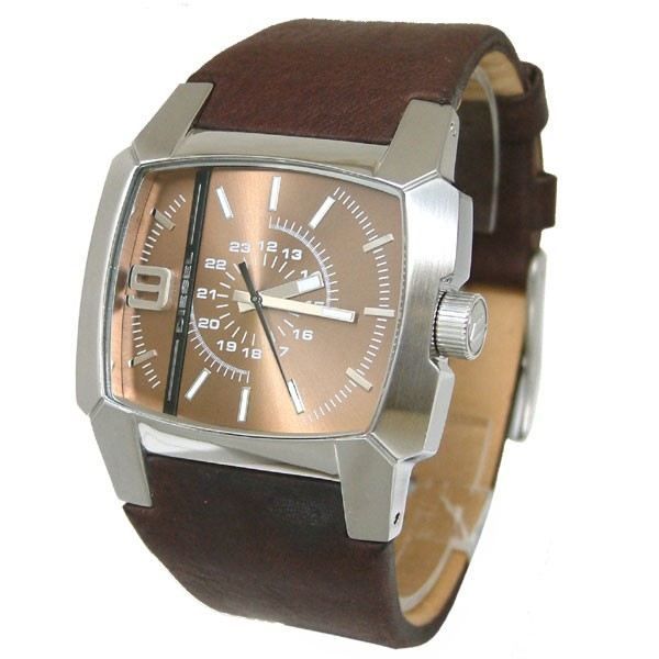 Montre diesel homme marron store