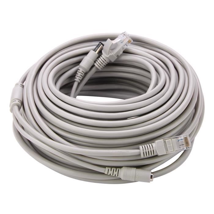 Lot De 100 Câbles Ethernet RJ45 Cat5e – 5 Pieds, Jaunes, Neufs