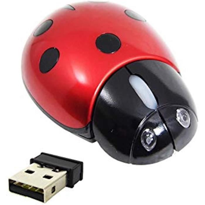 Tapis De Souris Coccinelle, Tapis De Souris Gamer, Texturée