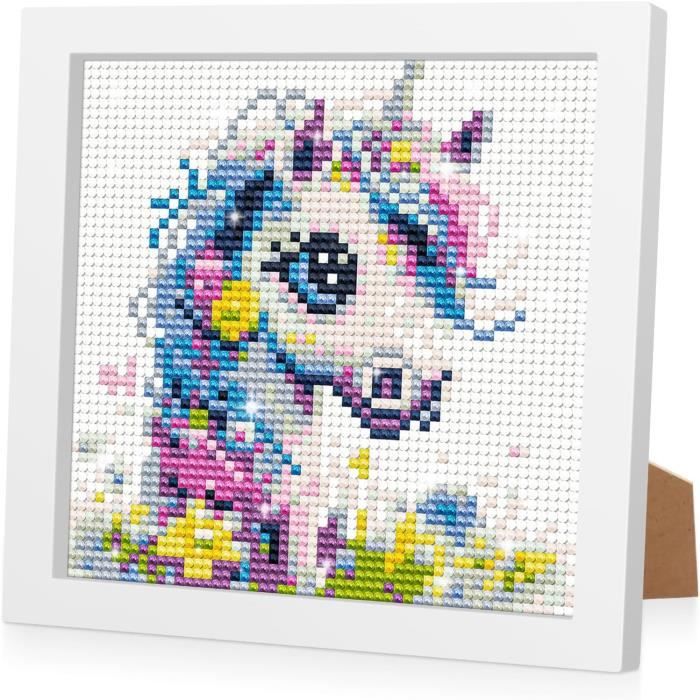 Kit Peinture Diamant 5D Adulte - Toile 30x40 Cm, Diamants Ronds, Outils Inclus, Décoration Murale Brillante