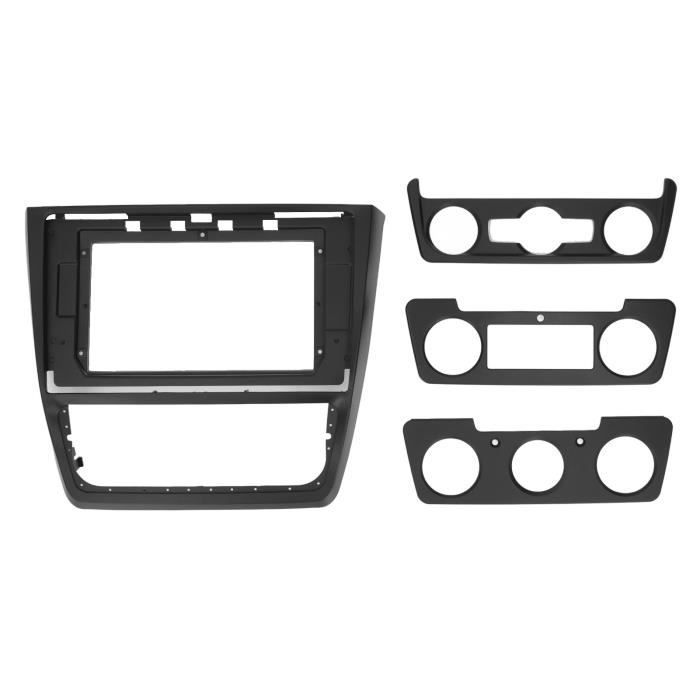 Panneau Facade Autoradio 9 Pouces Pour BMW Série 3 E46 1998-2005 | Noir ABS | Installation Facile | Look OEM