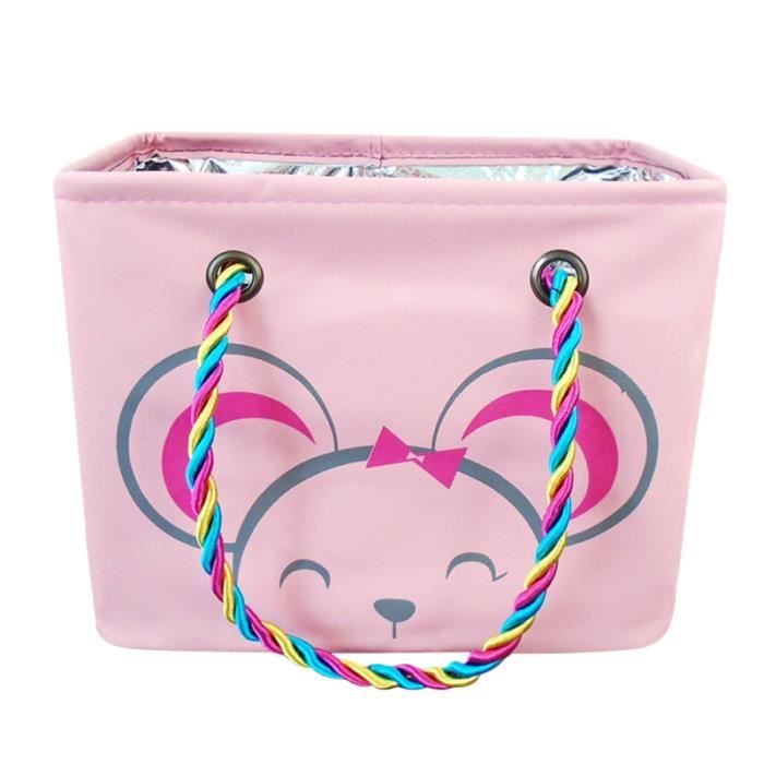 Sac Isotherme Rectangulaire Pokémon Pour Enfants – Sac Étanché Avec Poignée, Lunch Bag École Officiel Sous Licence, 25x20x7 Cm