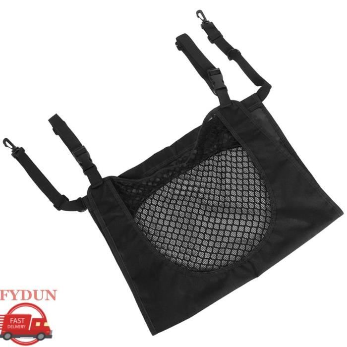 Filet Séparation Voiture Pour Chien - Barrière Siège Arrière Réglable, Maille Transparente, Fixation Crochets - 5