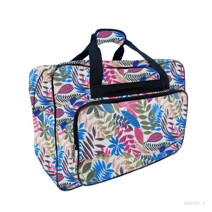 Sac De Rangement & Transport Pour Machine à Coudre | Poches, Poignées | Tissu Oxford Résistant | 32x23x46 Cm