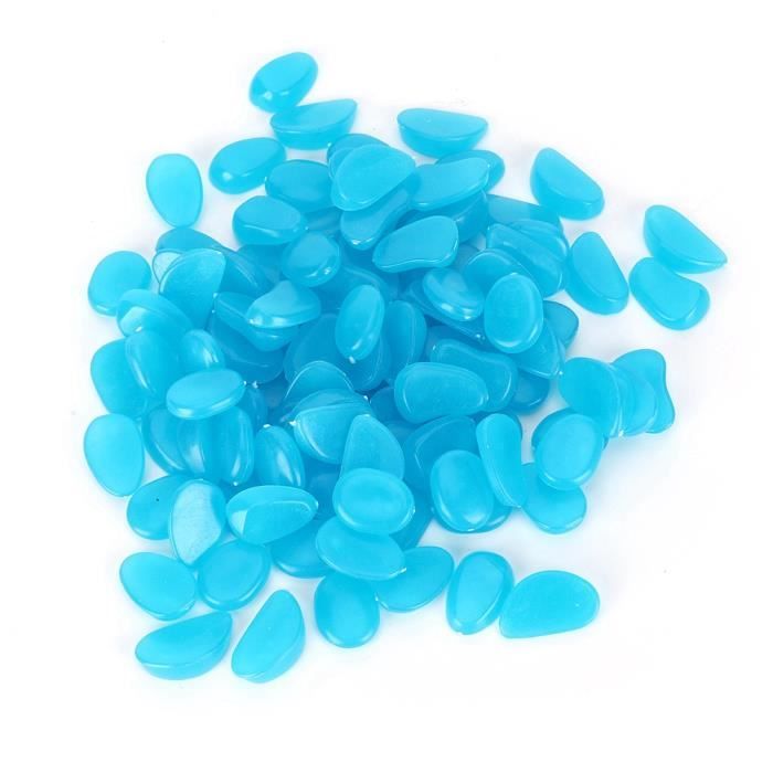 300 Pierres Lumineuses Pour Jardin Et Aquarium - Décoration Extérieure Blanche Qui Brille Dans Le Noir